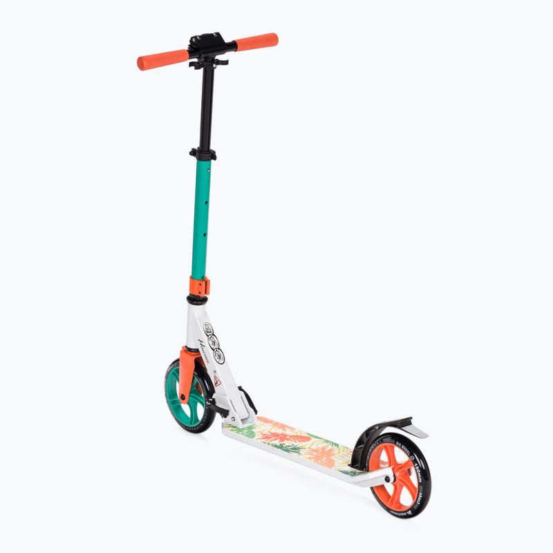 Meteor Holiday Hawaii Scooter weiß und grün 22545 3