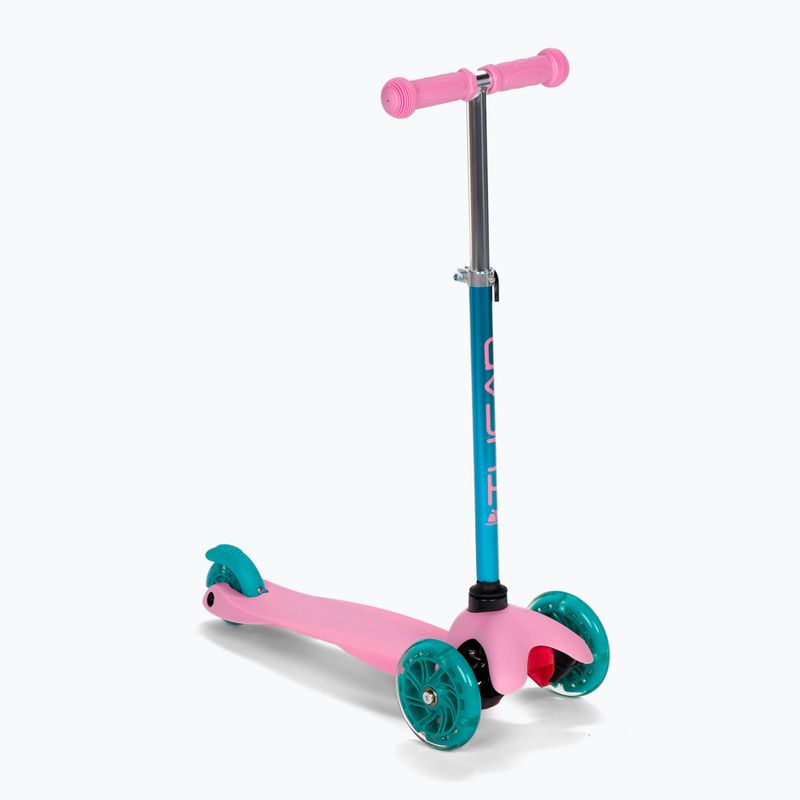 Kinder-Dreirad-Roller Meteor Tucan rosa-blau 22659