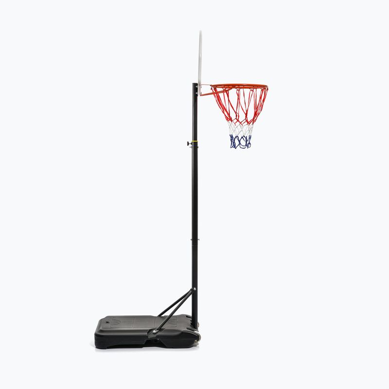 Tragbarer Basketballkorb Meteor Boston 18 schwarz und weiß 20084 3