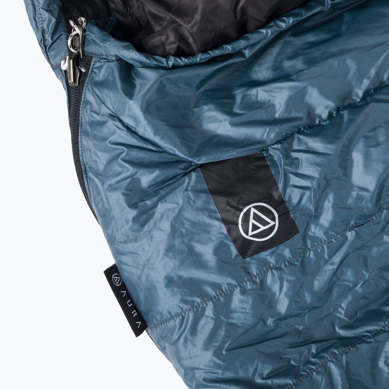 AURA Nom 200 195 cm/rechts Stahlschlafsack 5