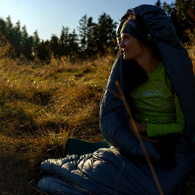 AURA Nom 200 195 cm/rechts Stahlschlafsack 11