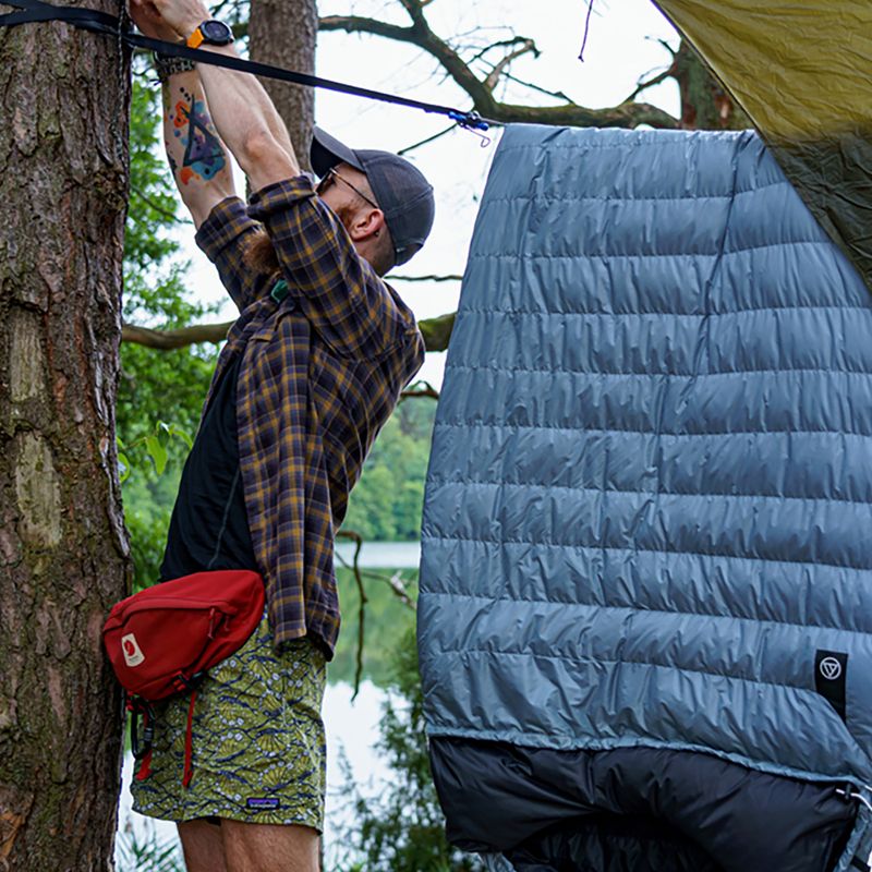 AURA Nom 200 195 cm/rechts Stahlschlafsack 14