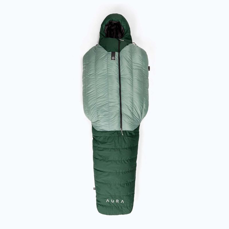 AURA X 450 Schlafsack grün AU08389