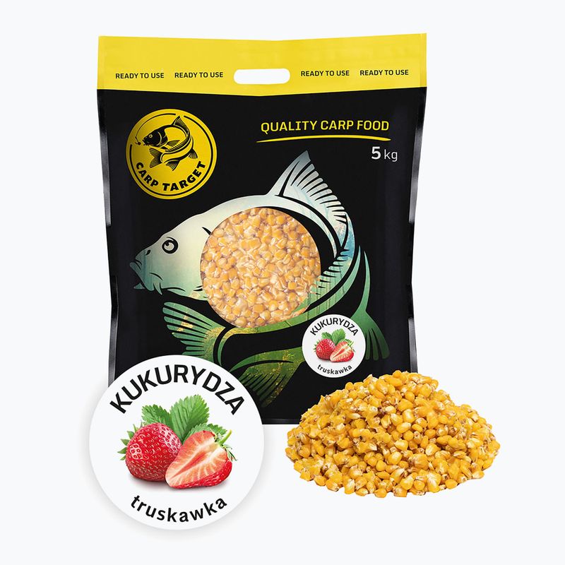 Karpfen Zielfischen Mais Strawberry 0021