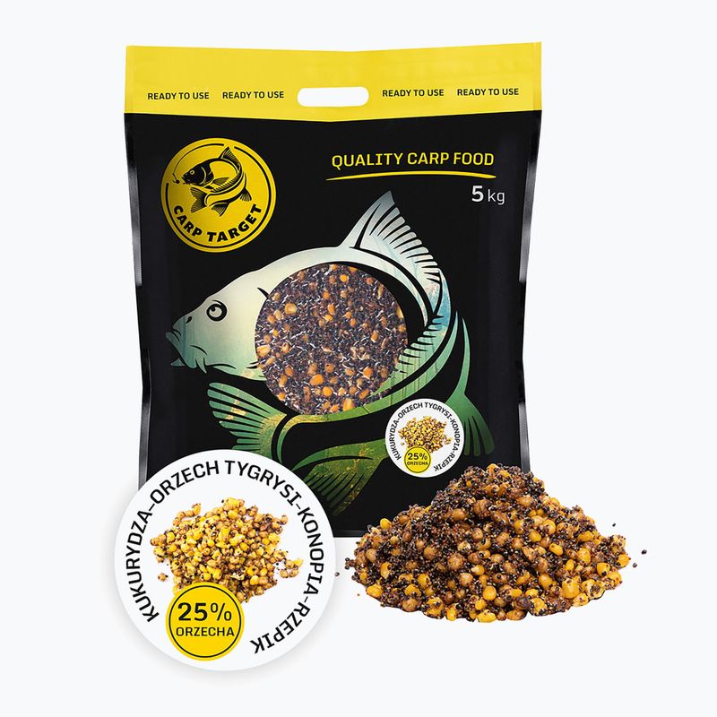 Karpfen Zielkornmischung Mais-Kongo-Rhabarber-Nuss 25% 0031