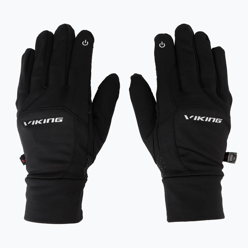 Viking Horten Multifunktions-Trekkinghandschuhe schwarz 140157732 09 3