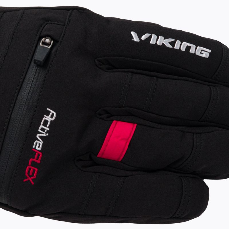 Herren Skihandschuhe Viking Kuruk Ski schwarz 112/16/1285/34 4