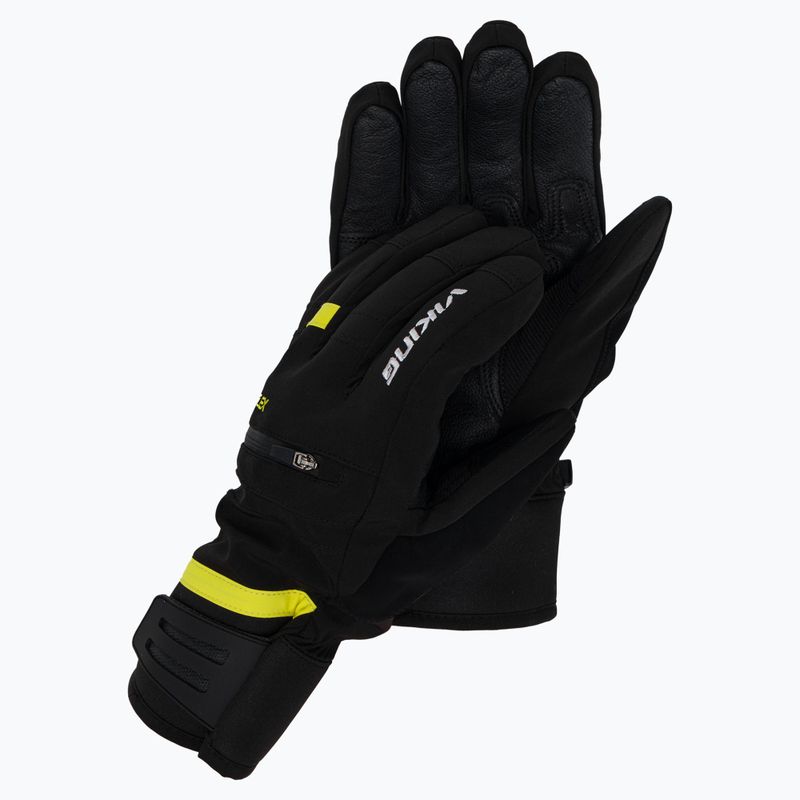 Herren-Skihandschuhe Viking Kuruk Ski schwarz 112/16/1285/72