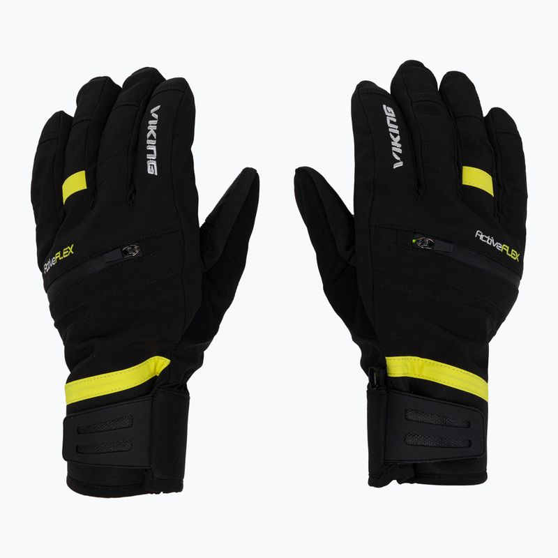 Herren-Skihandschuhe Viking Kuruk Ski schwarz 112/16/1285/72 2