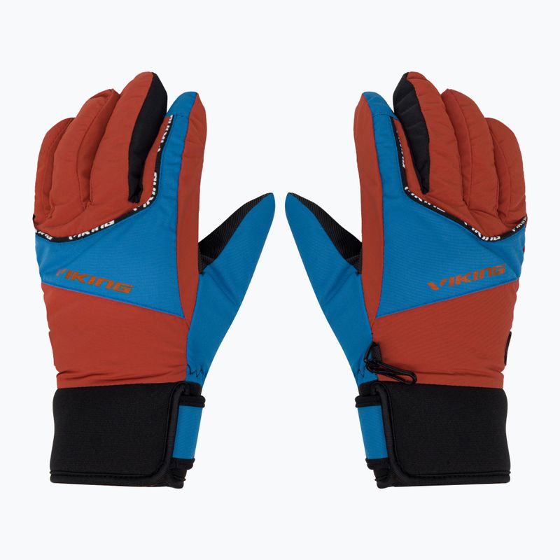 Viking Fin orange Skihandschuh 120/19/9753/53 2