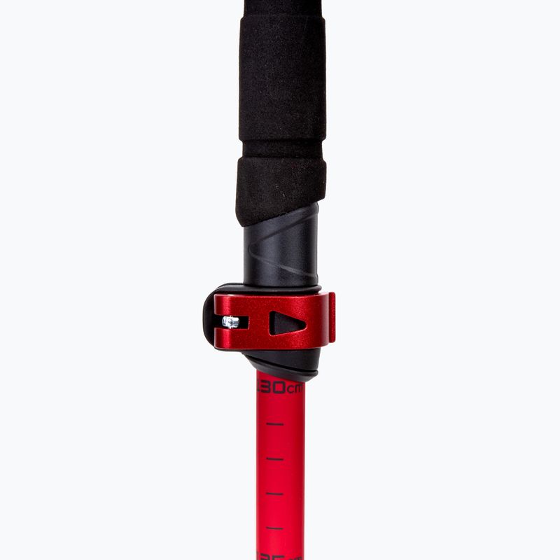 Skibergsteigstöcke Tourenski-Stöcke Viking Spider black/red 5