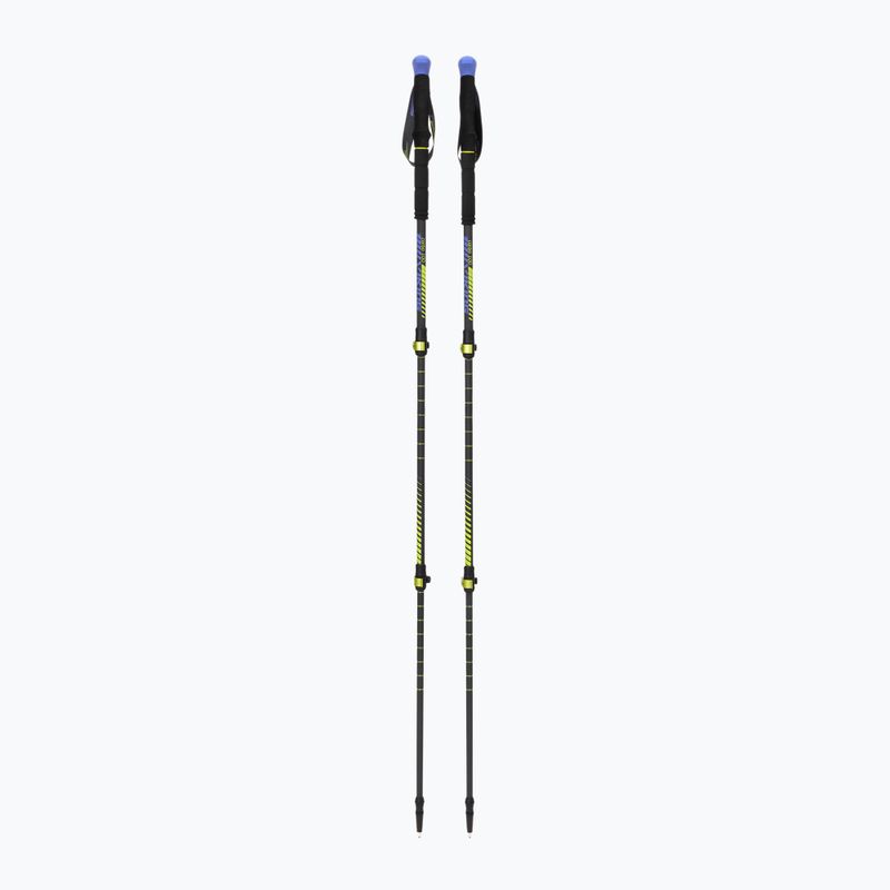 Trekkingstöcke Viking Carbo Lite lime/blue