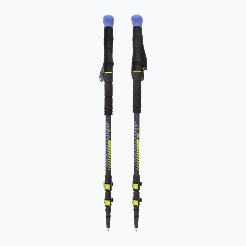Trekkingstöcke Viking Carbo Lite lime/blue 5