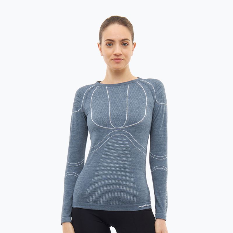 Damen Thermo-Longsleeve Viking Lan Pro dark grey