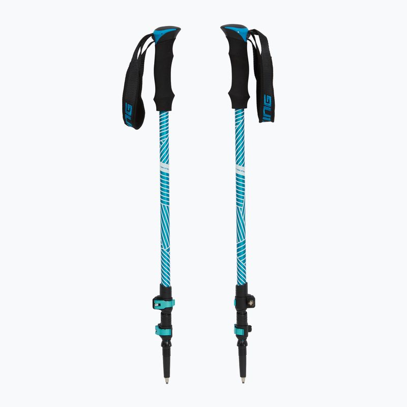 Trekkingstöcke Viking Shiva black/turquoise 5