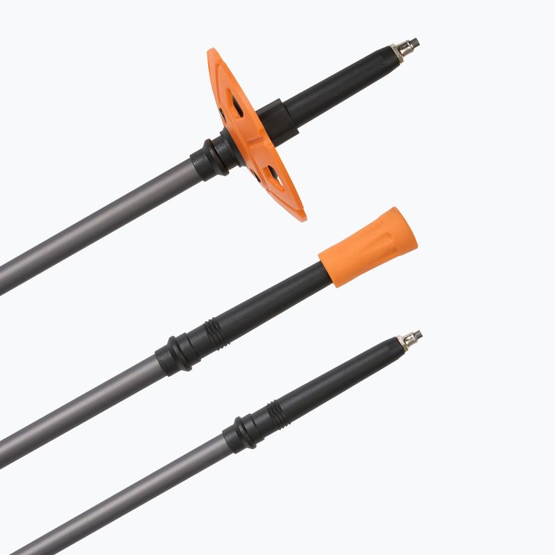 Skitourenstöcke Viking Kangri grey/orange 6