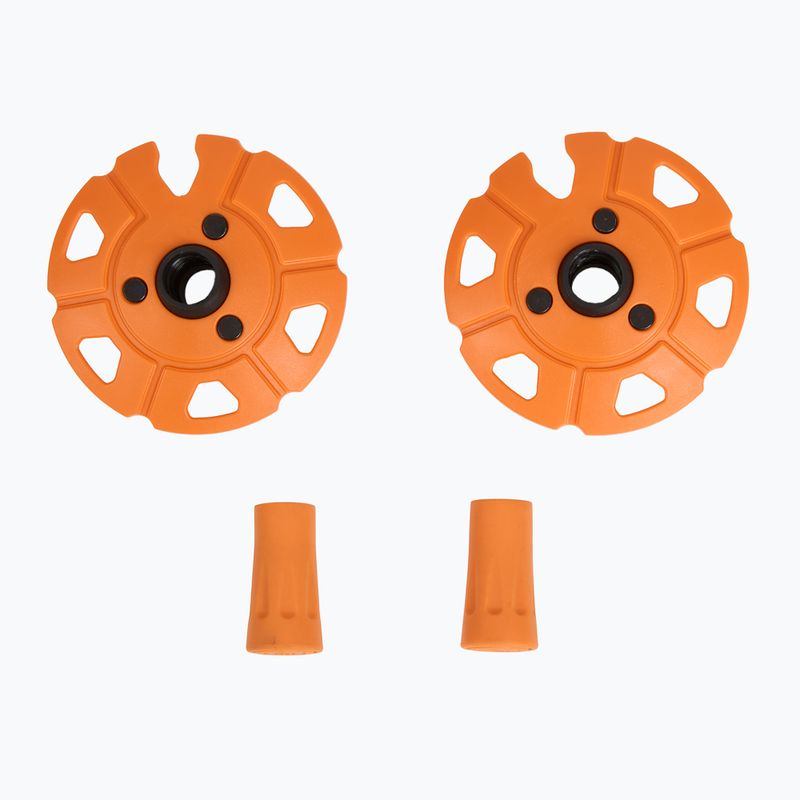 Skitourenstöcke Viking Kangri grey/orange 7