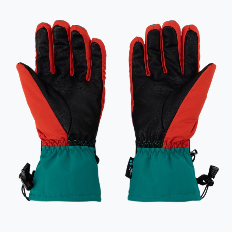 Skihandschuhe Herren Viking Brother Louis grün-rot 11/24/6226 2