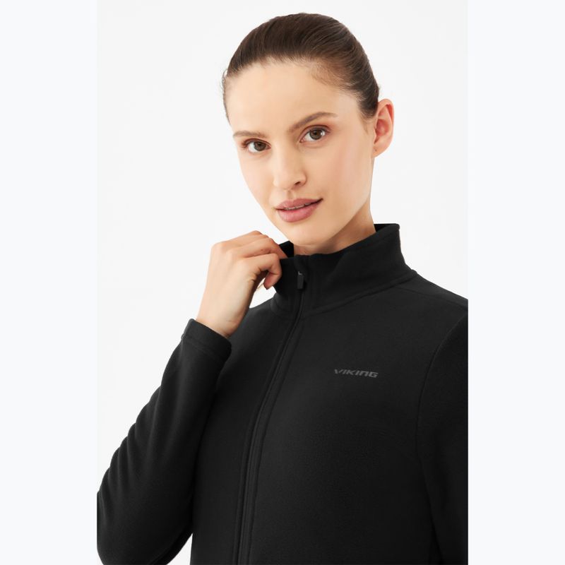 Damen-Fleecejacke Viking Tesero black 6