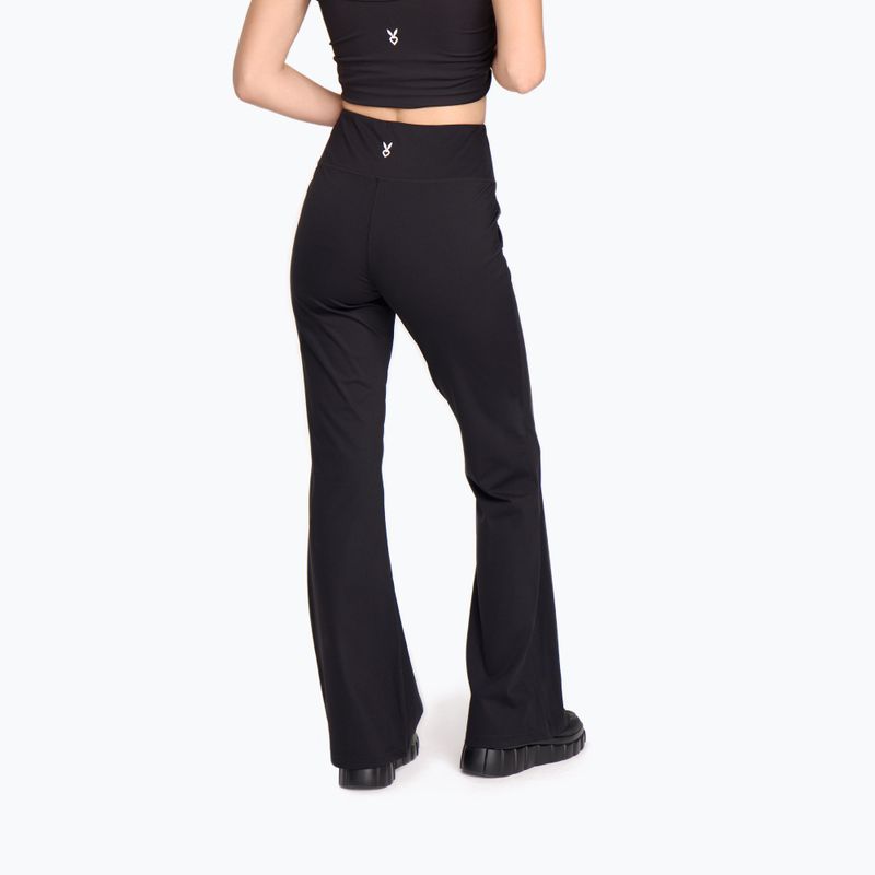 Damen Trainingsleggings Cardio Bunny HCB-125 Flare black 3