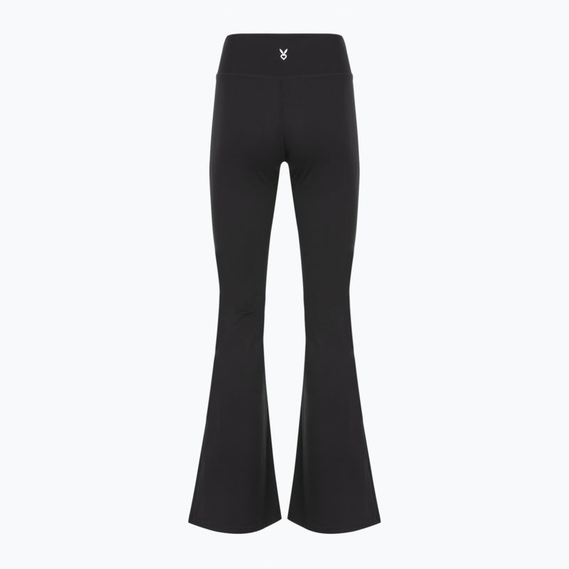 Damen Trainingsleggings Cardio Bunny HCB-125 Flare black 8