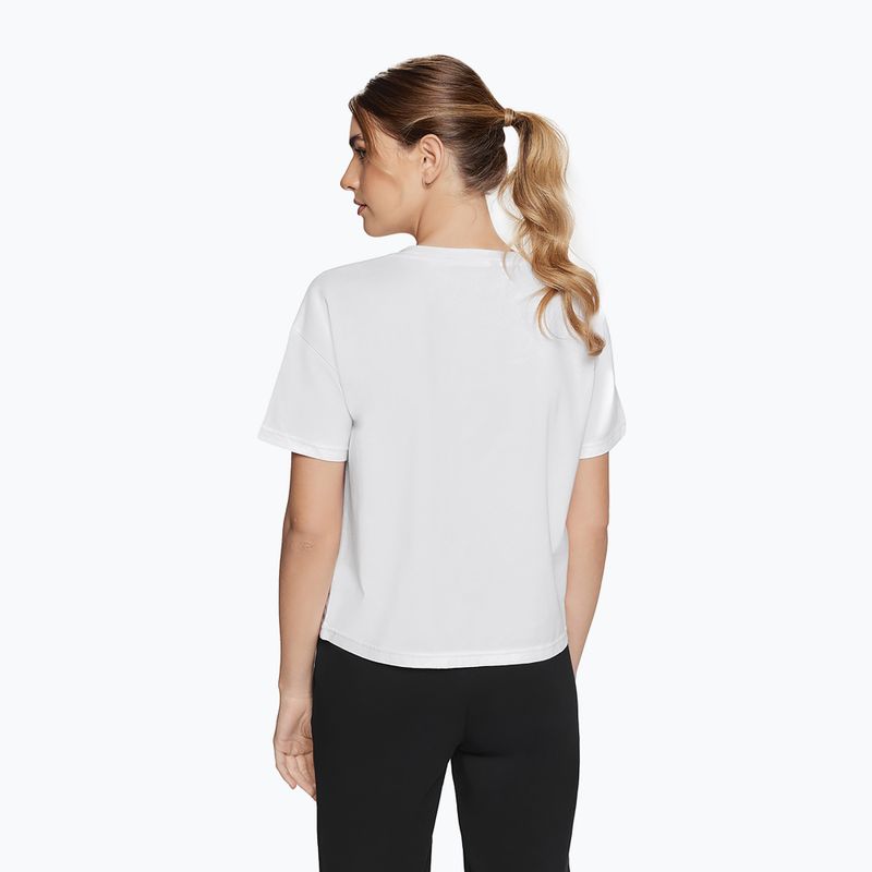 Damen Trainingsshirt Cardio Bunny Helles Weiß 3