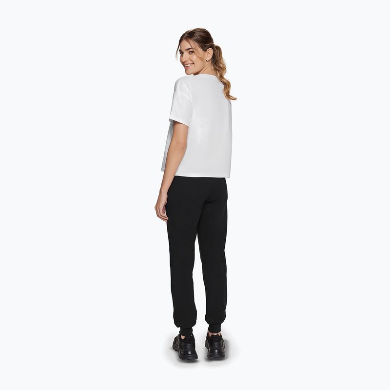 Damen Trainingsshirt Cardio Bunny Helles Weiß 4