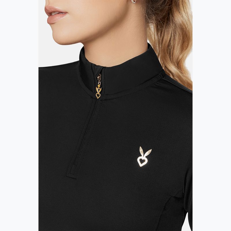 Women's Cardio Bunny Stormy schwarzes Trainingsshirt 5