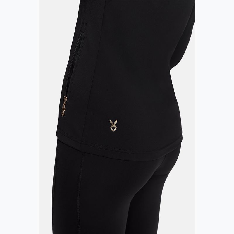 Damen-Workout-Sweatshirt Cardio Bunny Windy schwarz 6