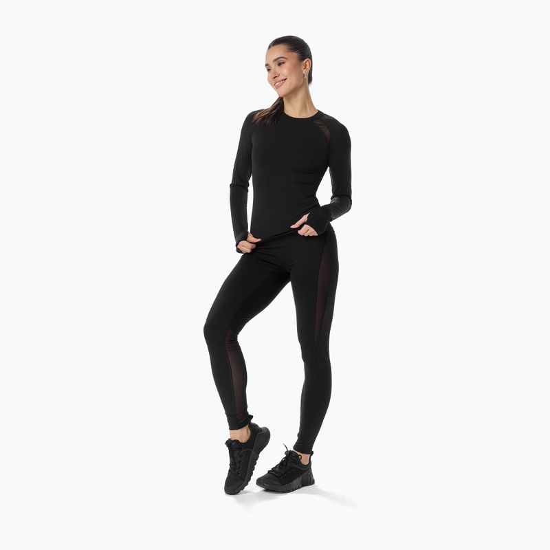 Damen-Trainingsleggings Cardio Bunny HCB-126-006 black 2