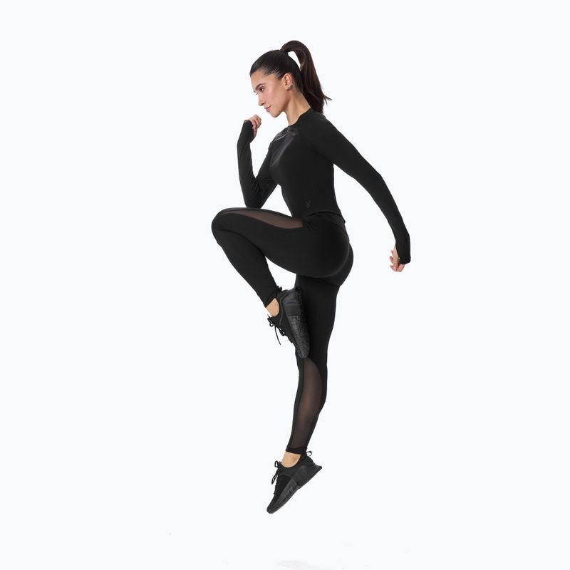 Damen-Trainingsleggings Cardio Bunny HCB-126-006 black 4