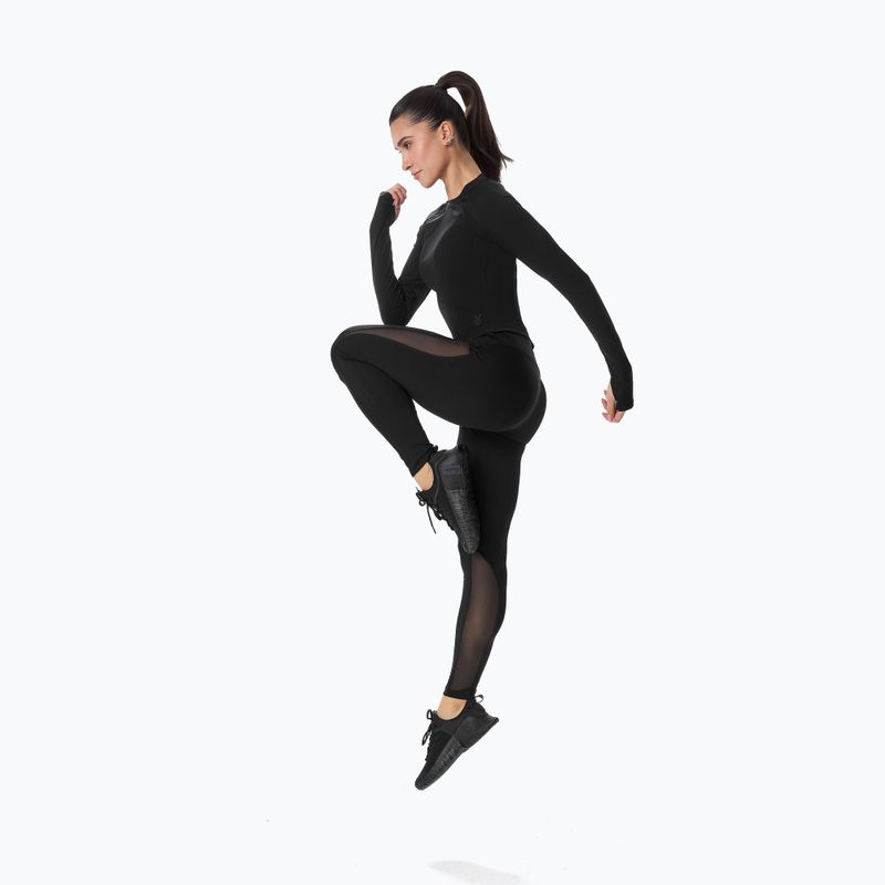 Damen-Trainingslangarmshirt Cardio Bunny  black 4