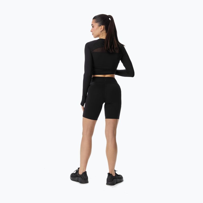 Damen Trainingsshorts Cardio Bunny Black biker 3