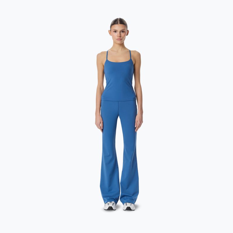 Damen-Trainingsshirt Cardio Bunny With Built-in Blue Bra 2