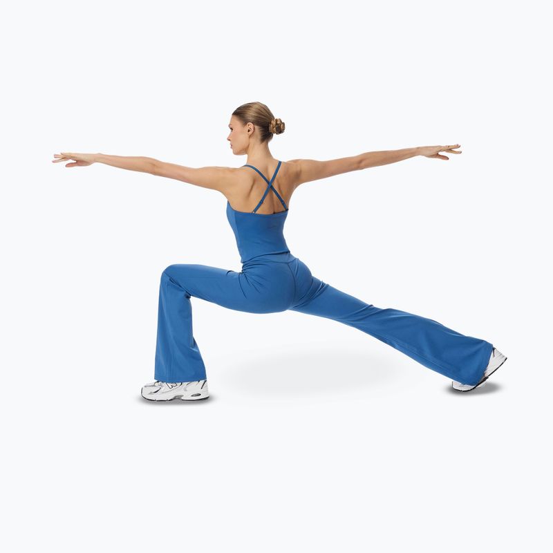 Damen-Trainingsshirt Cardio Bunny With Built-in Blue Bra 5