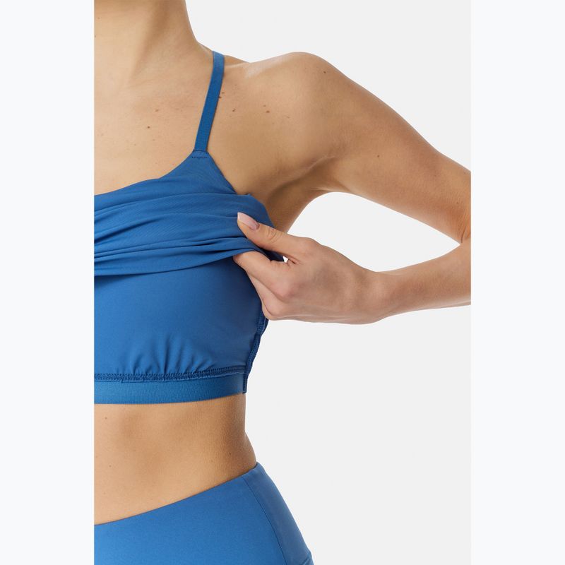 Damen-Trainingsshirt Cardio Bunny With Built-in Blue Bra 6
