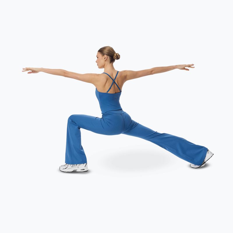 Damen-Trainingsleggings Cardio Bunny Blue flare 5