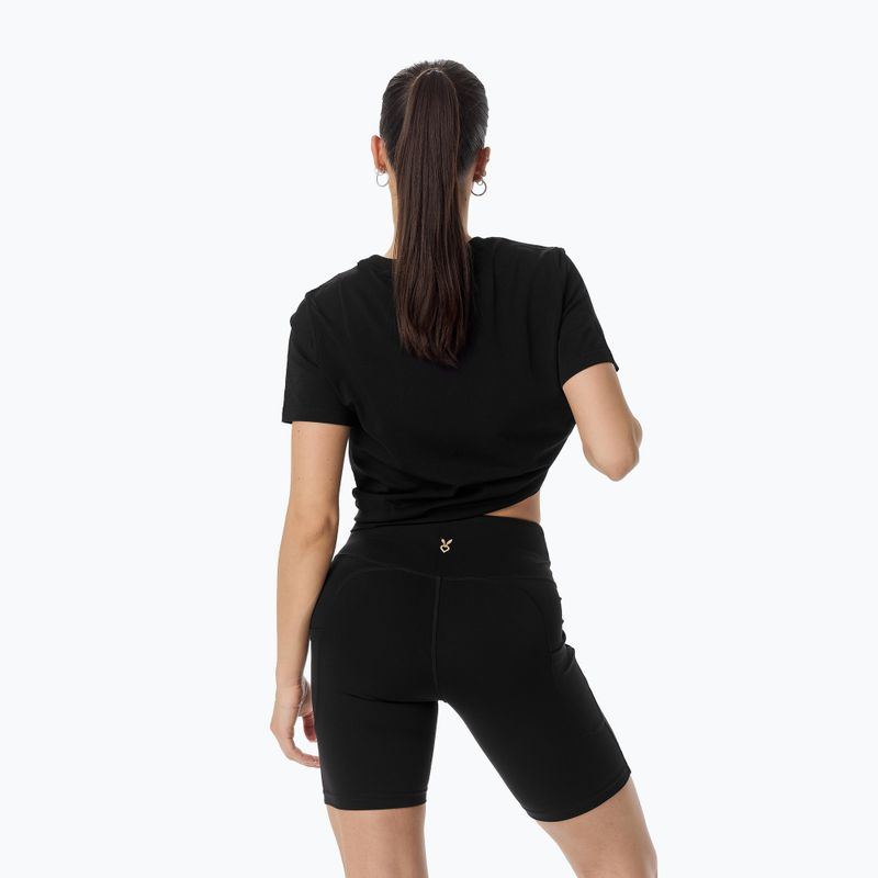 Damen Trainingsshorts Cardio Bunny Black biker 3