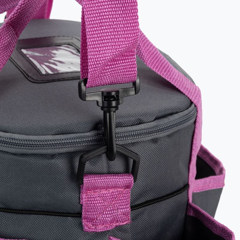 York Reitsportzubehör Tasche abschließbar grau flieder 280108 4