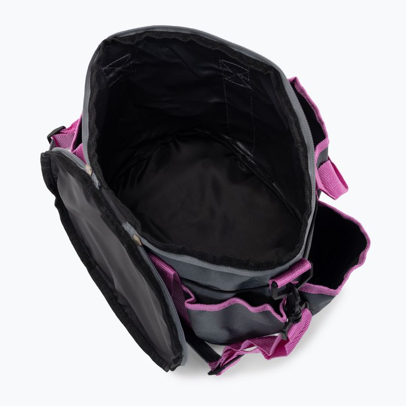 York Reitsportzubehör Tasche abschließbar grau flieder 280108 6