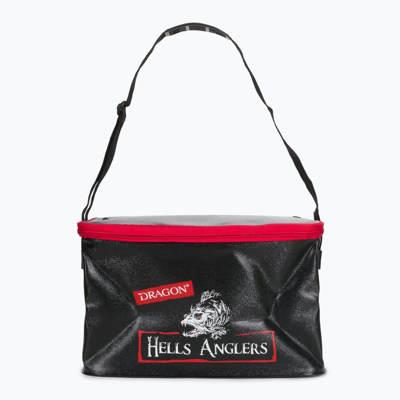 Dragon Hell's Anglers wasserdichter Fischbehälter schwarz CJU-94-05-002 2