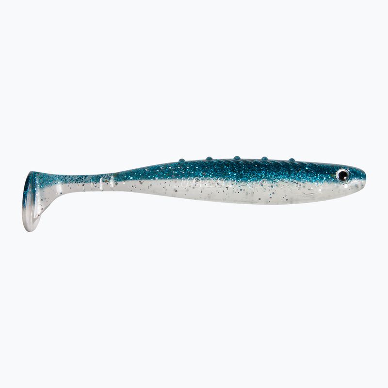 Dragon V-Lures Aggressor Pro 4 Stück sparky azure Gummiköder CHE-AG30D-20-216