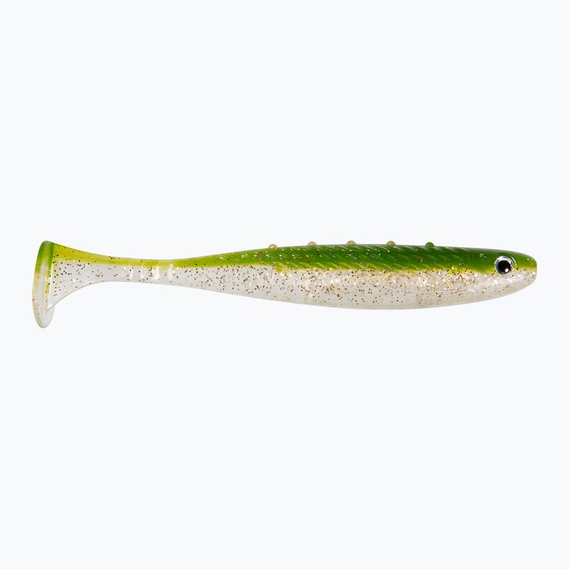Dragon V-Lures Aggressor Pro 2 Stück klar-olive Gummiköder CHE-AG50D-20-209