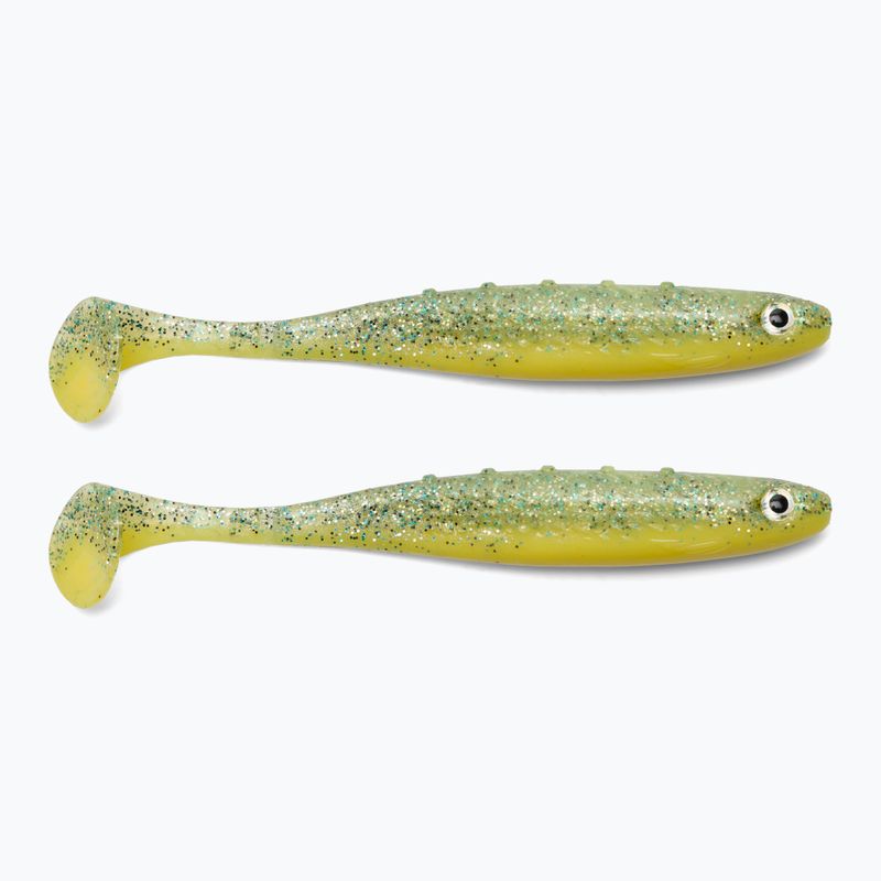 Dragon V-Lures Aggressor Pro Gummiköder 2 Stk. gelbes Bonbon CHE-AG50D-30-890