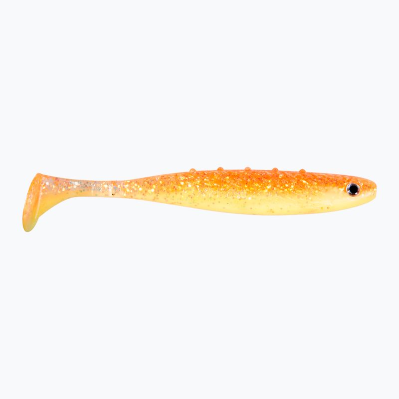 Dragon V-Lures Aggressor Pro 2 Stück supergelb-klarer Gummiköder CHE-AG50D-41-920