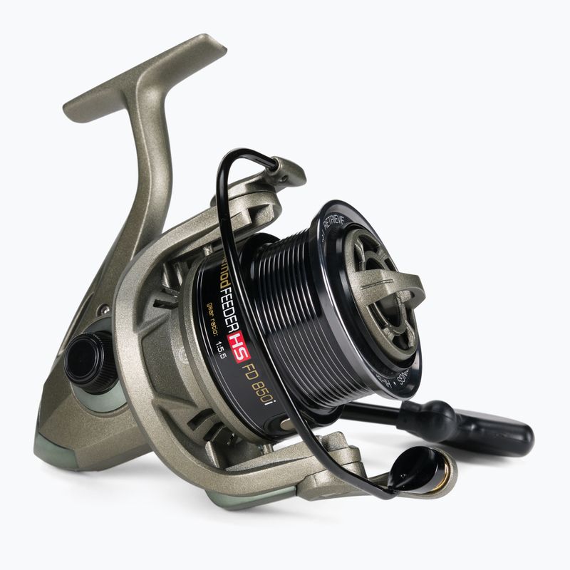 Dragon MegaBaits Method Feeder Haspel HS FD850i grau CHI-16-02-850