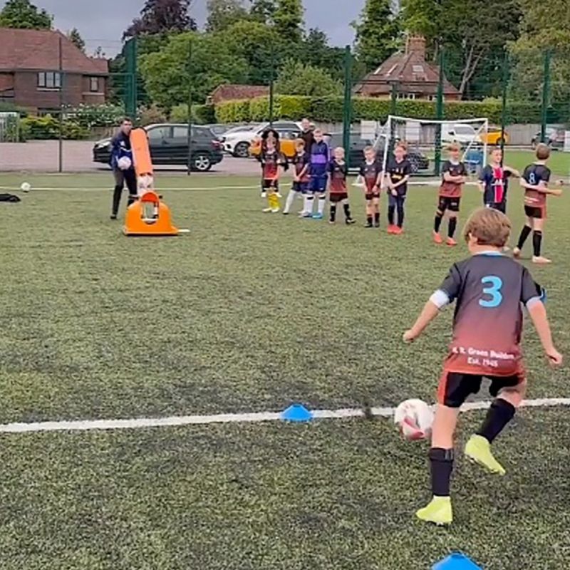 Ball Launcher Ballwurfmaschine orange 04779 11