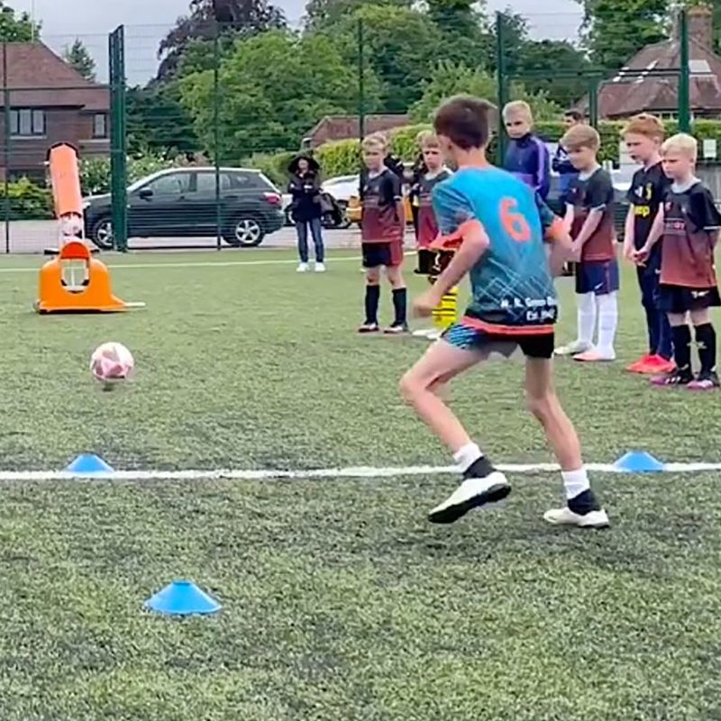 Ball Launcher Ballwurfmaschine orange 04779 12