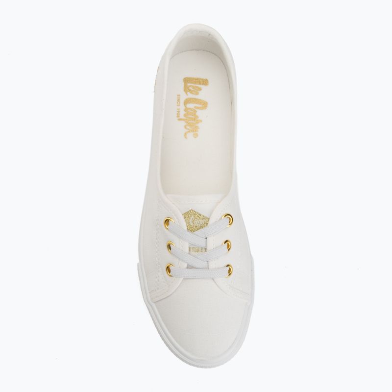 Damen-Sneaker Lee Cooper LCW-26-02-4045LA white/gold 5