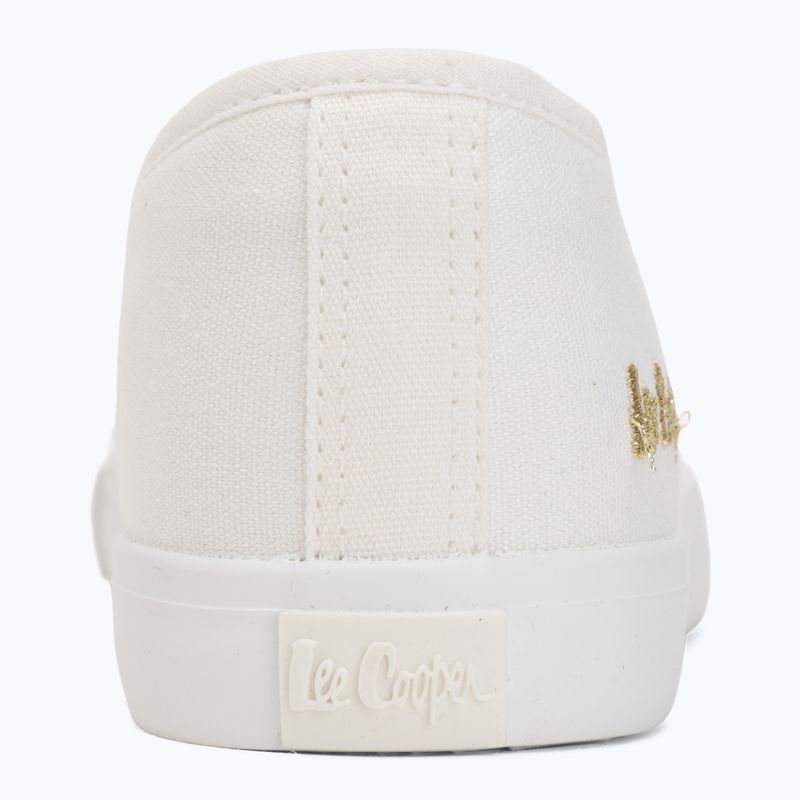 Damen-Sneaker Lee Cooper LCW-26-02-4045LA white/gold 6